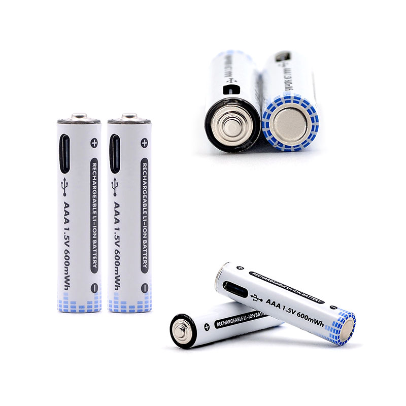Customizable AAA 1.5V Type-C Lithium Rechargeable Battery