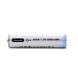 Durable AAA 1.5v Type-C Camera Lithium Rechargeable Battery