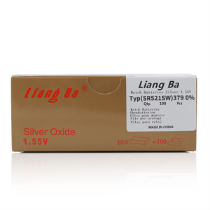SR521SW-379 1.55v Silver Oxide Button Battery