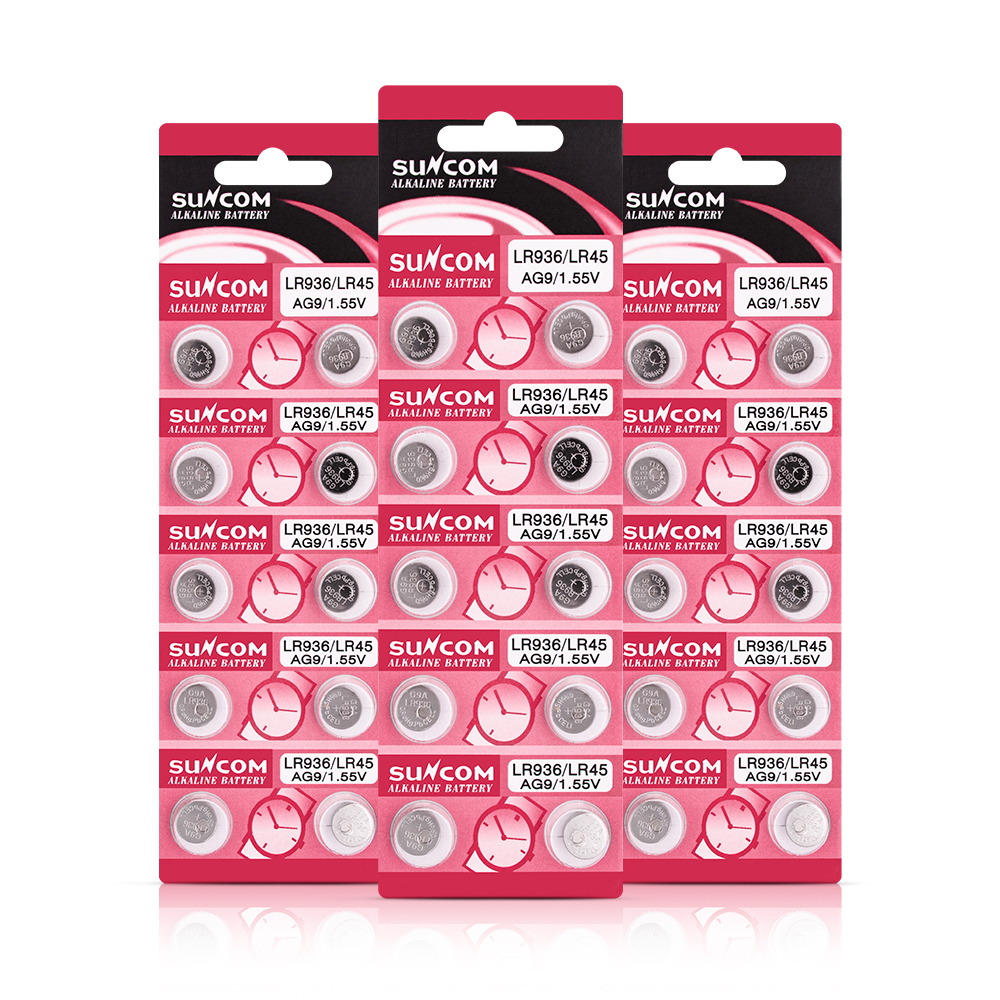 AG9/LR936 Alkaline Watches Button Cell